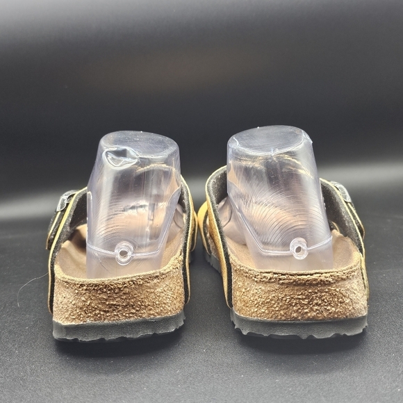 Birkenstock Birki's Dijon Crisscross Slide Sandals - Picture 4 of 10